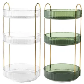 3-Tier 360¬∞ Spinning Rotating Makeup Organizer