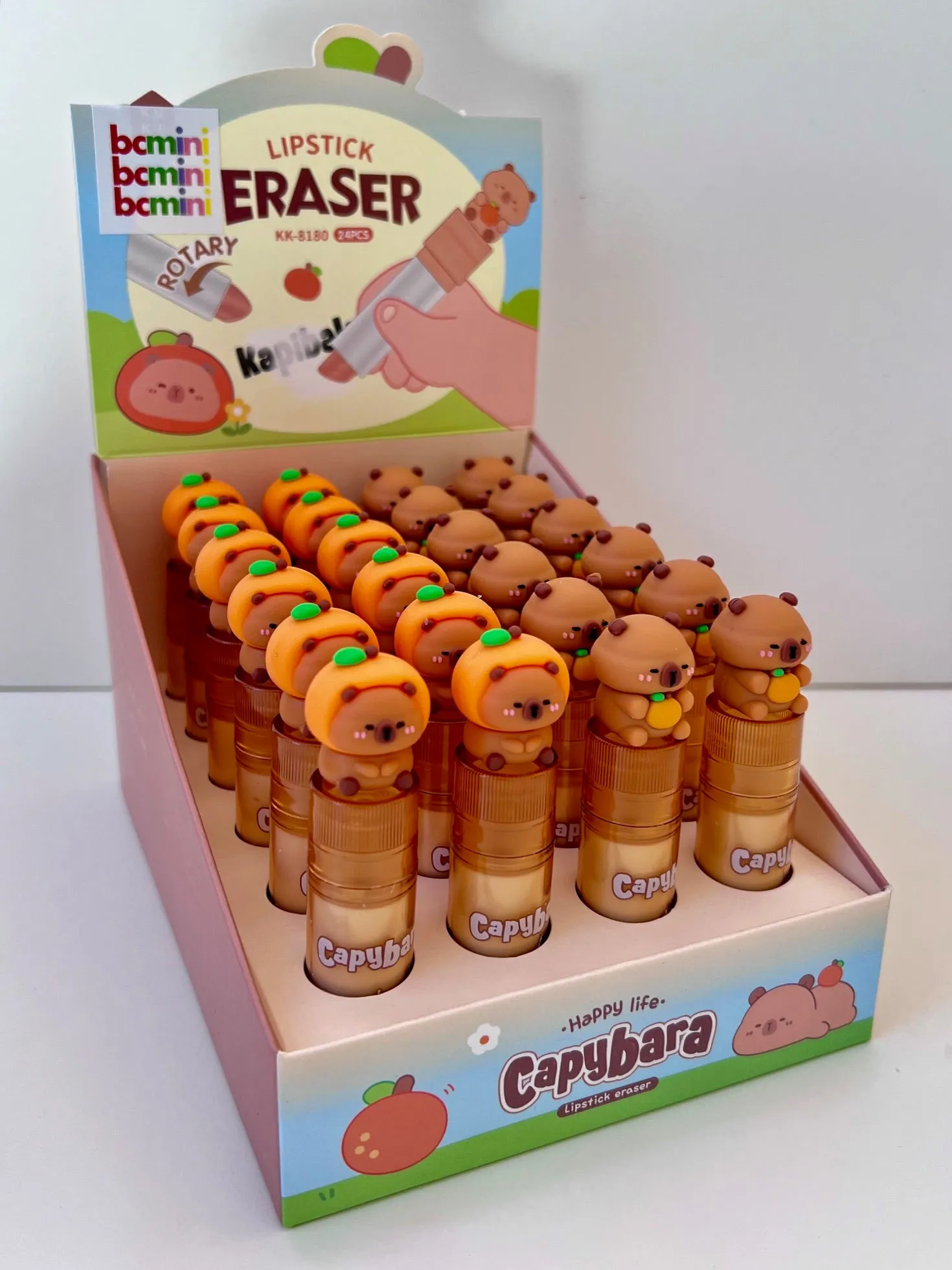 38813 Capybara Lipstick Eraser -24