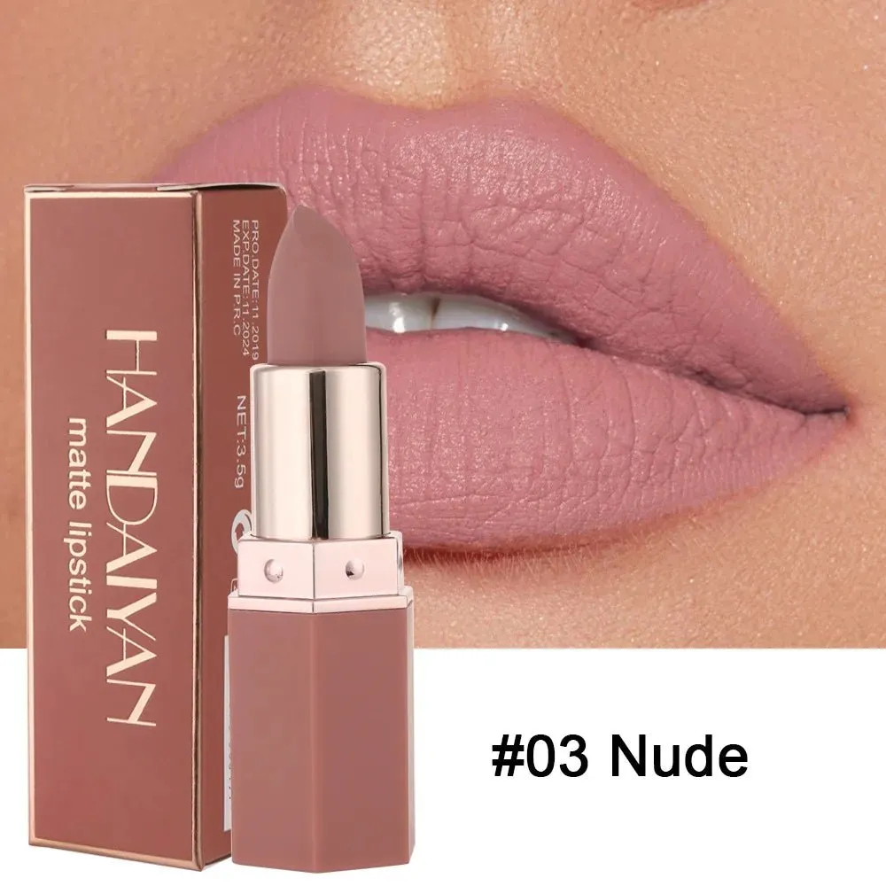 6 Colors Matte Lipstick Beauty Lip Gloss