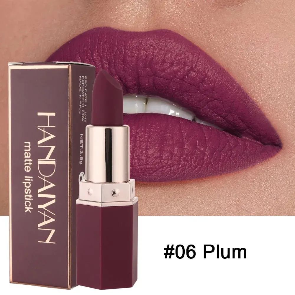 6 Colors Matte Lipstick Beauty Lip Gloss