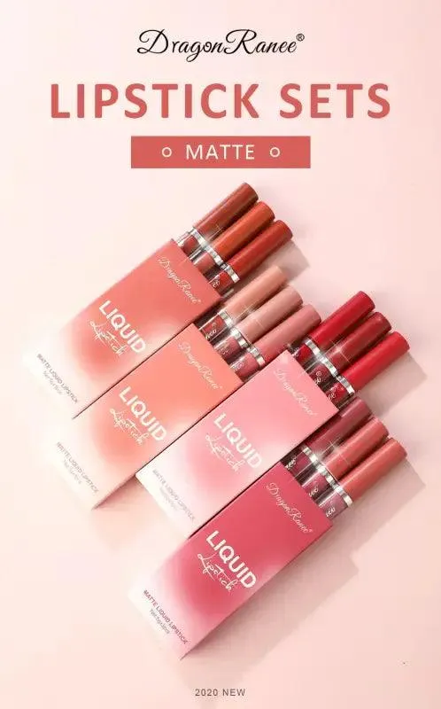 All-day Glam Matte Lipstick Set