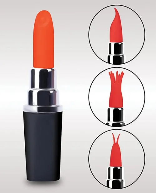 Bodywand Date Night Kiss Kiss Lipstick Vibe - Black/red