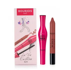 BOURJOIS La Vie En Rose Kit  mascara and lipstick