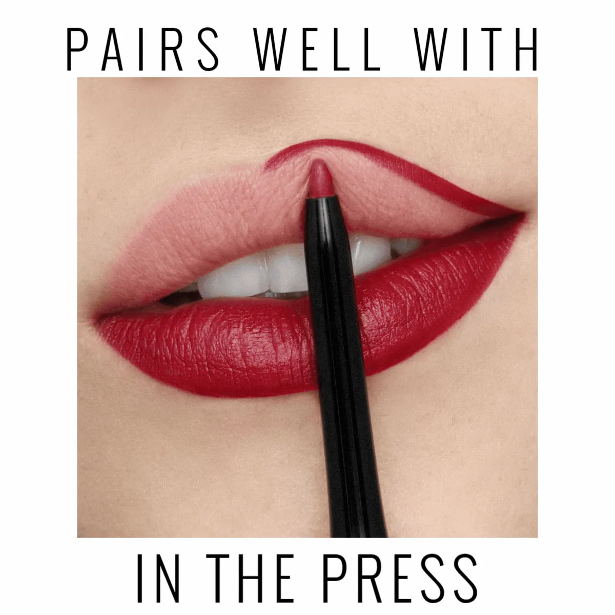 Celeb | A Rich Berry Red Matte Lipstick