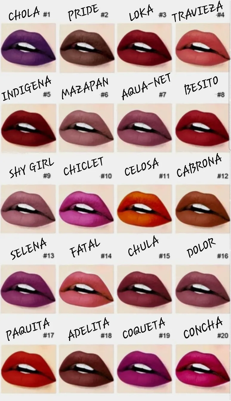 Chola Ink Matte Lipstick #15 -CHULA