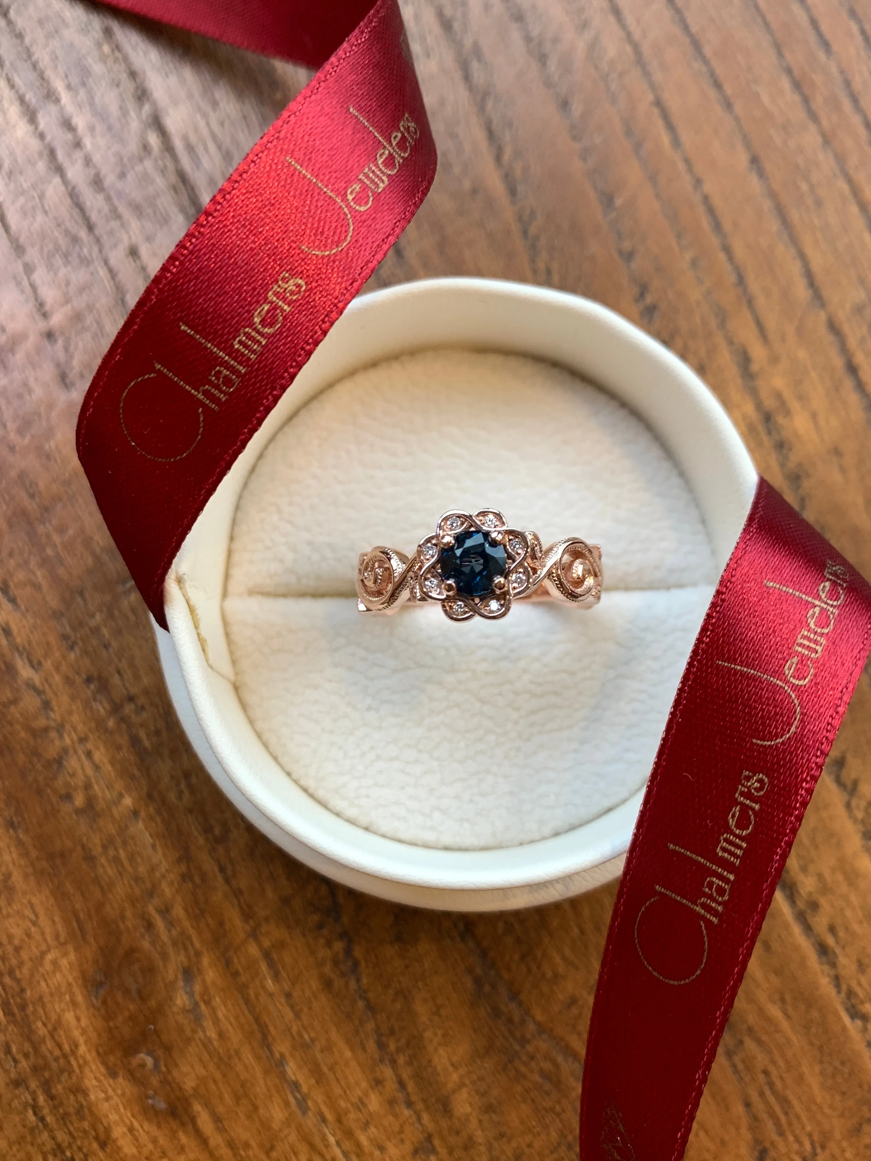 Custom Engagement Ring Example