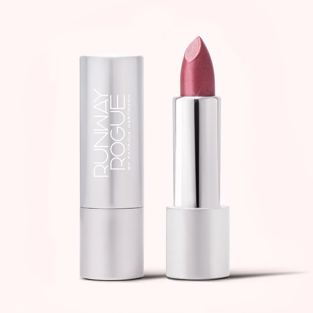 Dahling Crème | A Pale Rosy Mauve with Frosted Shimmer Lipstick