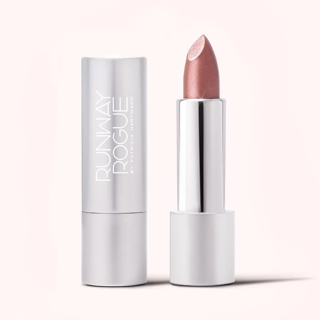 Famous Crème | A Shimmery Soft Nude with Neutral Undertones Lipstick