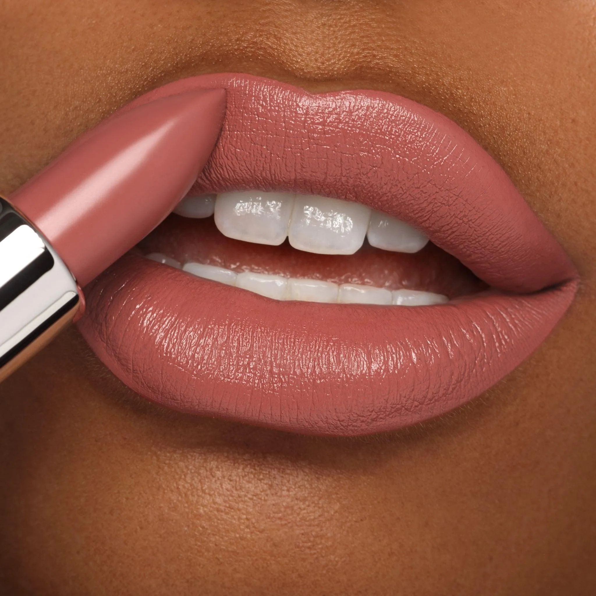 Front Row | A Dusty Nude/Pink Matte Lipstick