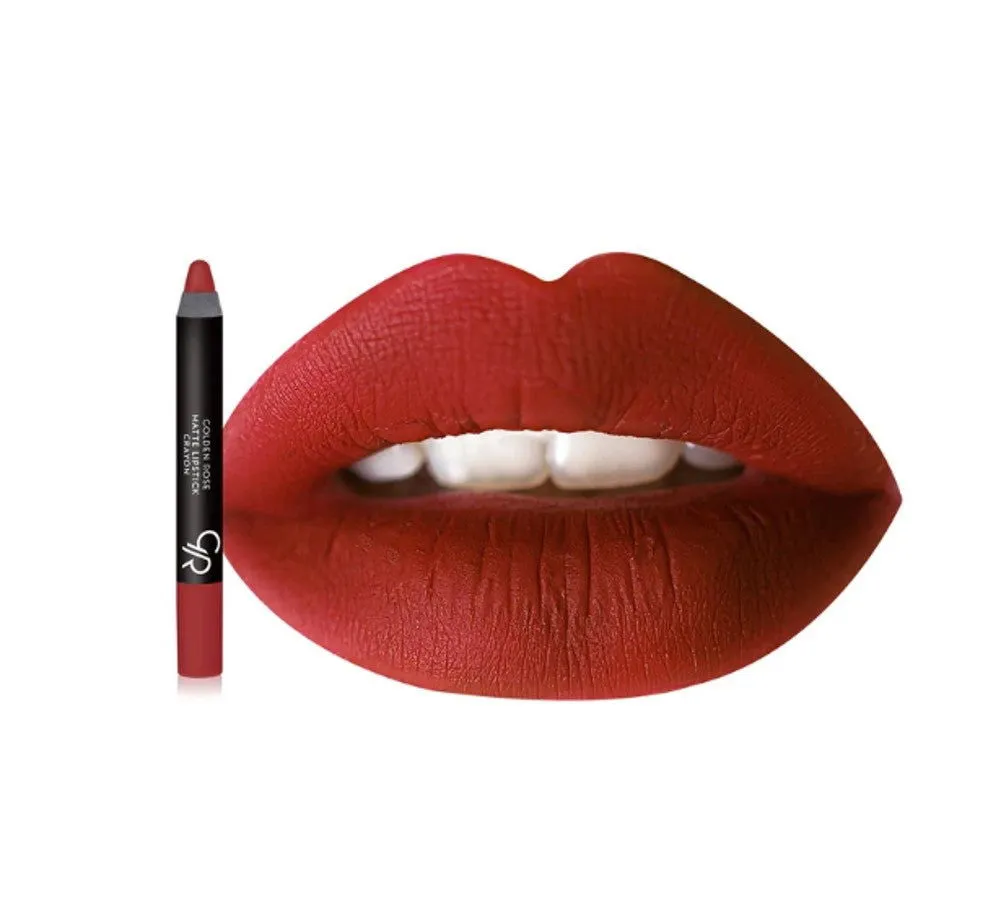 Golden Rose Matte Lipstick Crayon 09