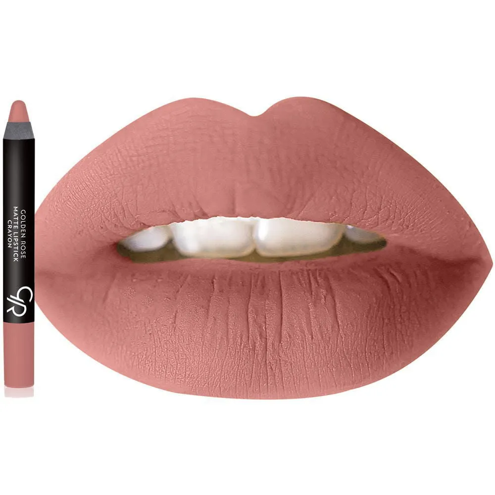 Golden Rose Matte Lipstick Crayon 28