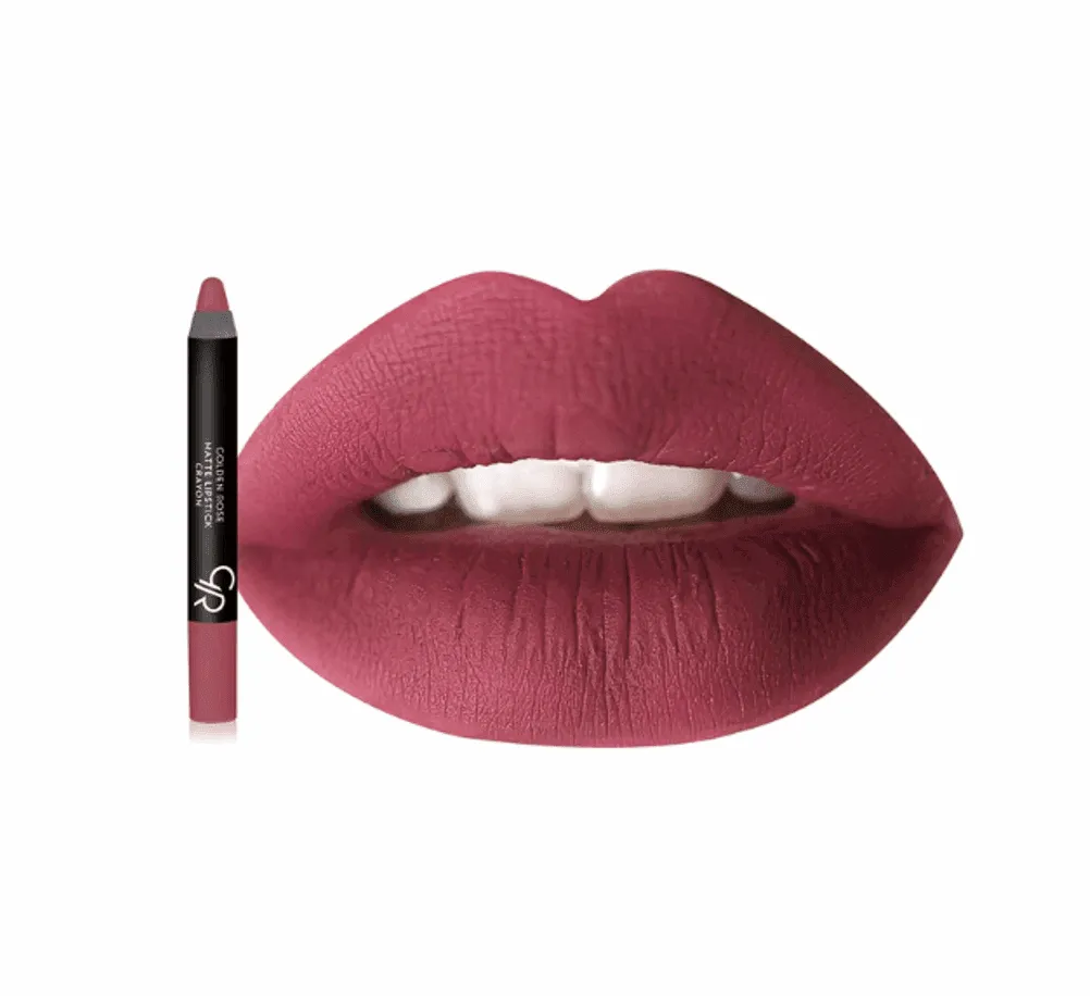 Golden Rose Matte Lipstick Crayon 8