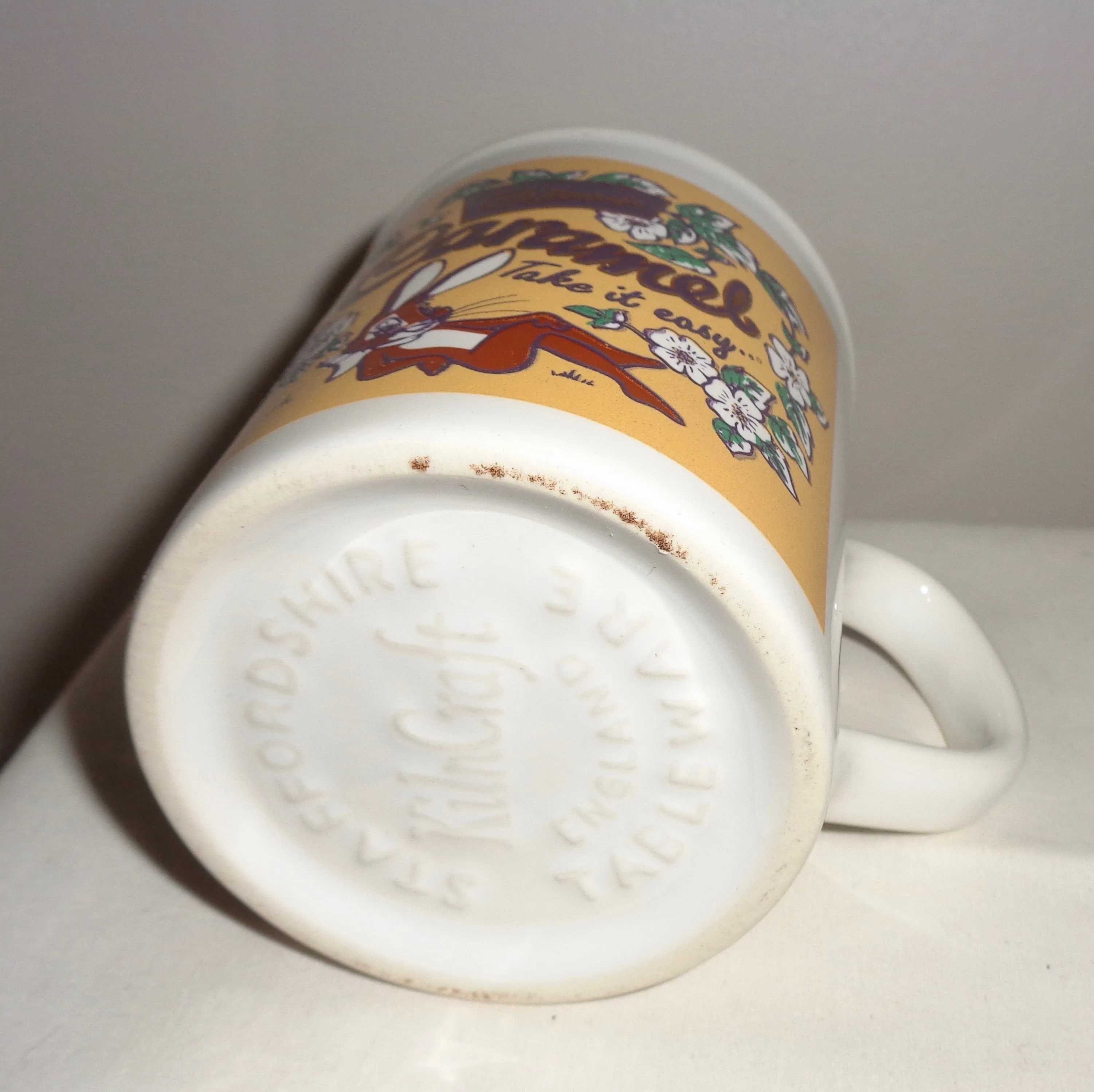 Kilncraft 1980s Cadbury's Caramel Advertising Mug