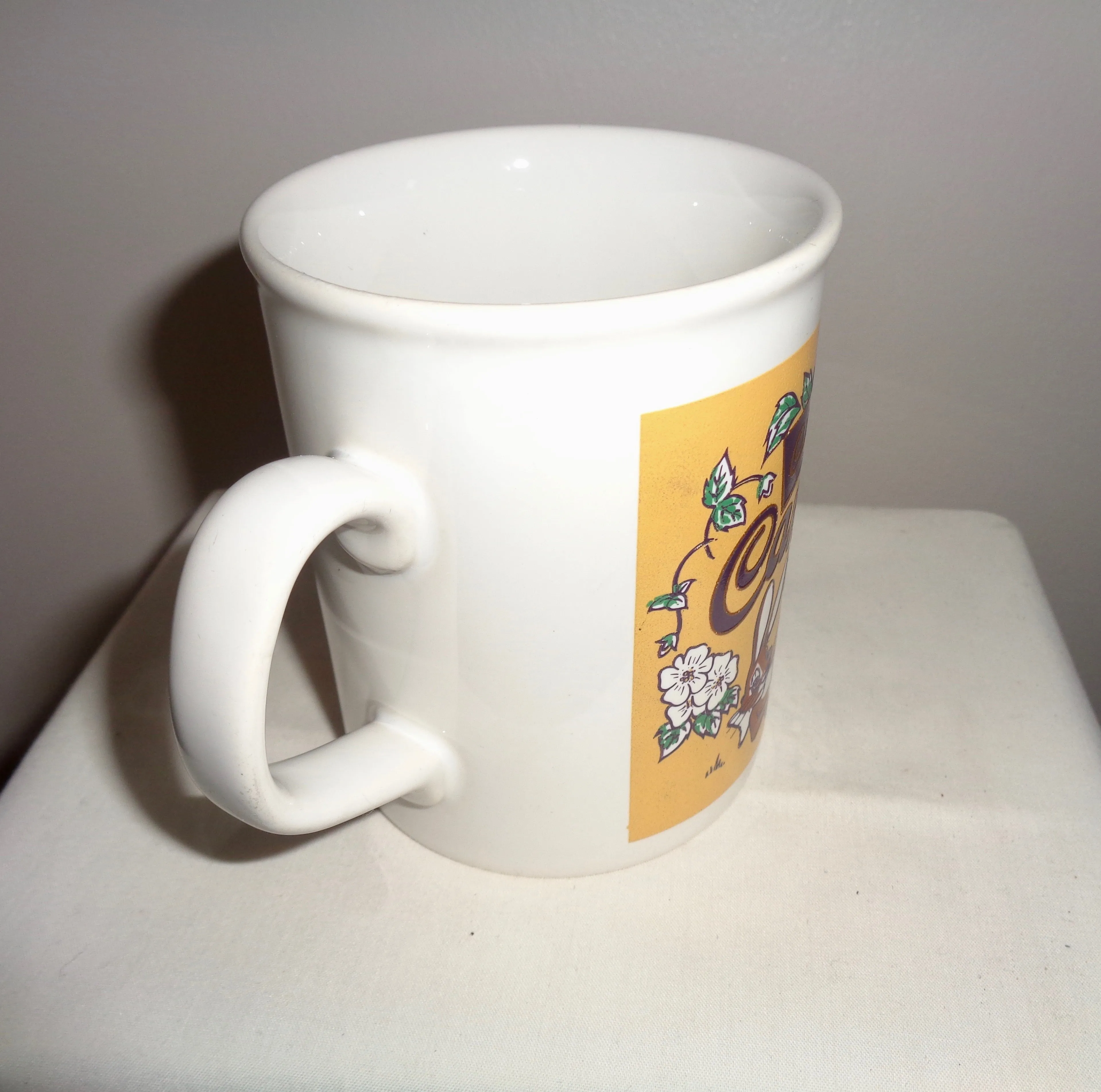 Kilncraft 1980s Cadbury's Caramel Advertising Mug