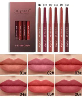 Lipstick Pen Matte Lip Gloss Rotation