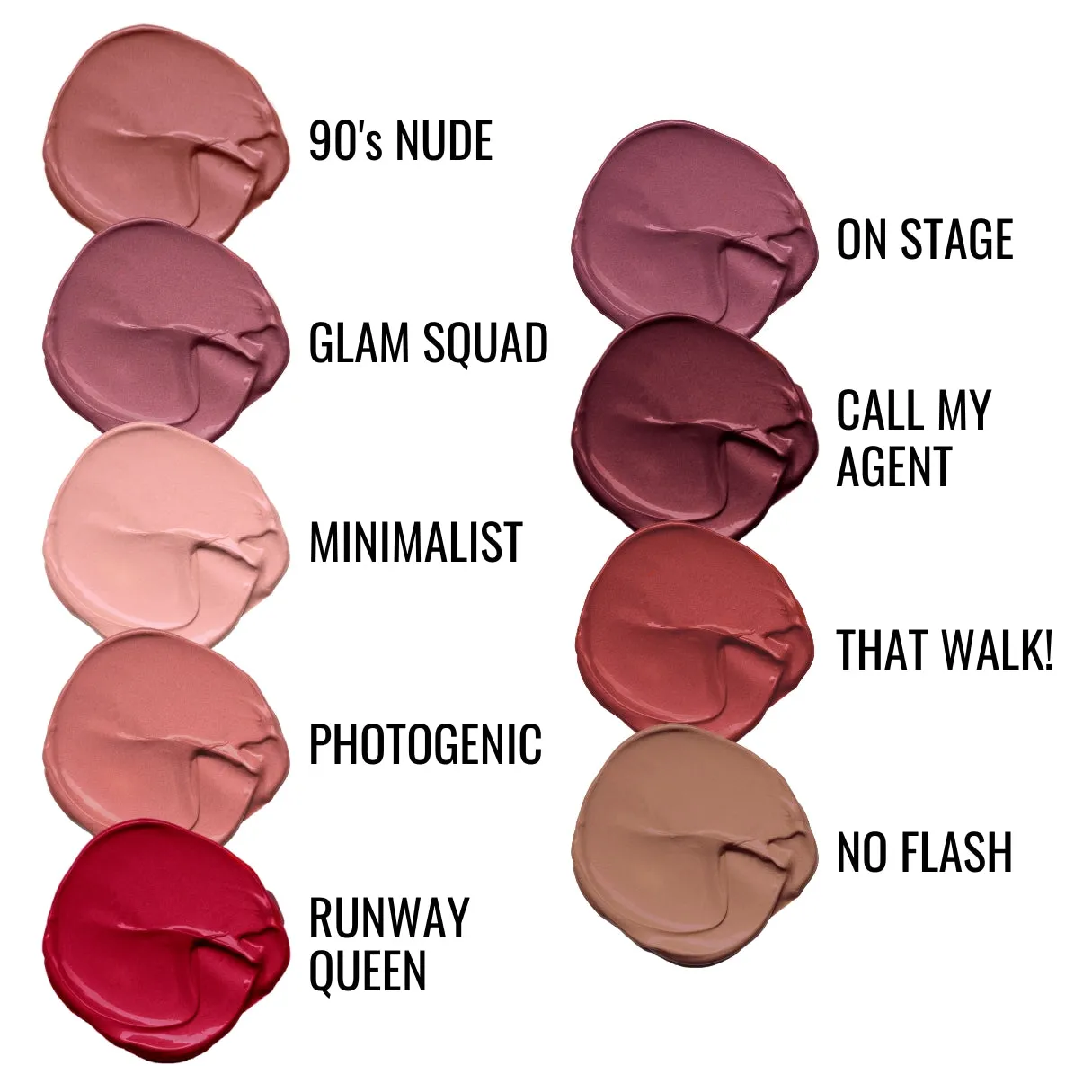 No Flash | A Light Hazelnut Brown Liquid Lipstick