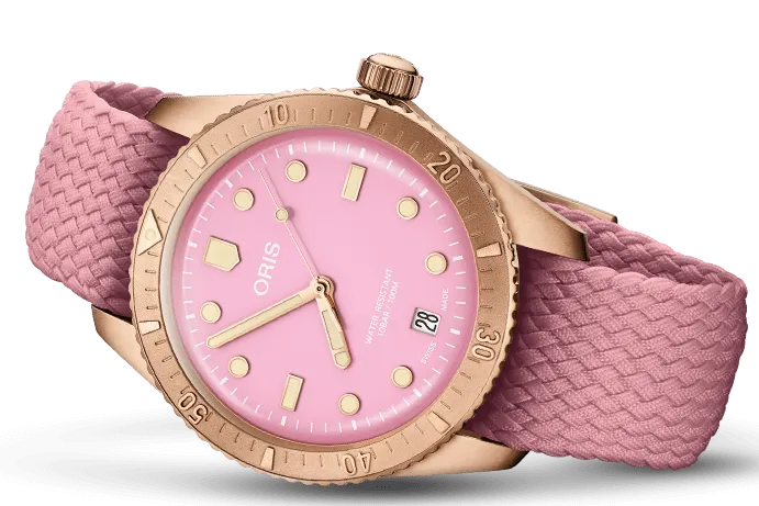 ORS Watch Divers Sixty Five Cotton Candy Bronze Lipstick Pink