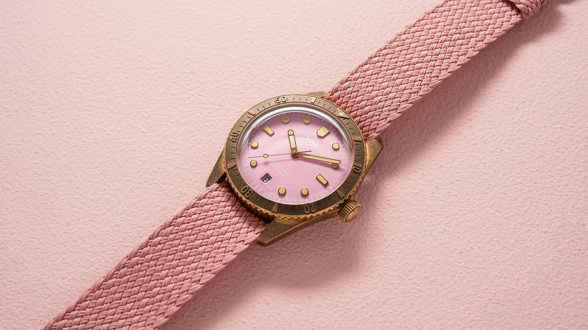 ORS Watch Divers Sixty Five Cotton Candy Bronze Lipstick Pink