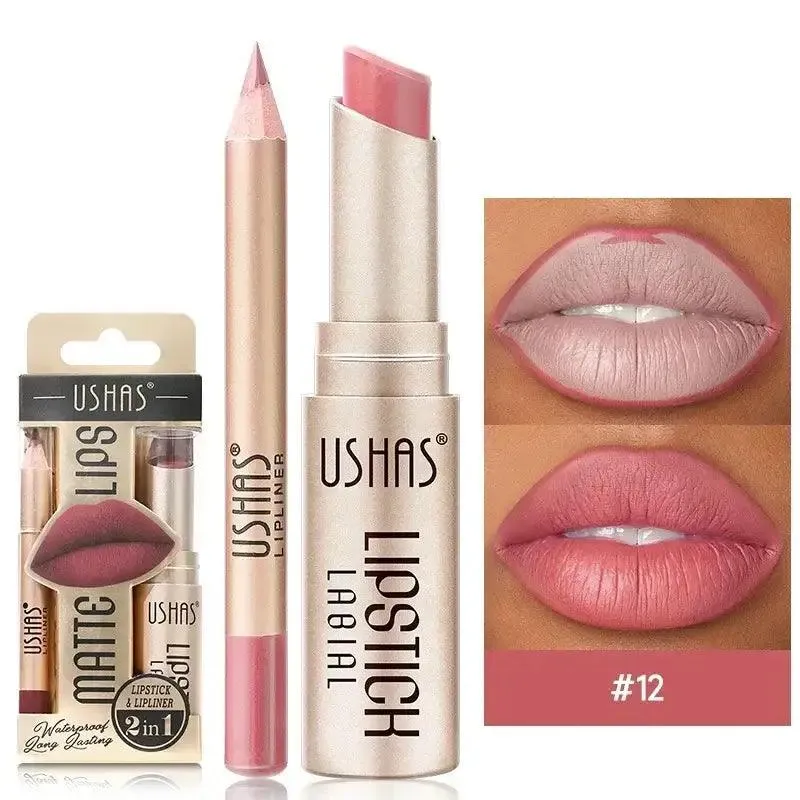 Perfect Pout 2-in-1 Lipstick & Lip Liner Set