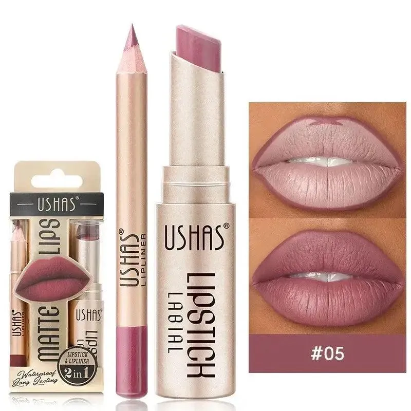 Perfect Pout 2-in-1 Lipstick & Lip Liner Set