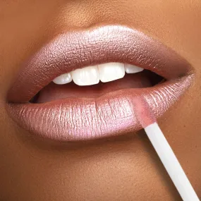 Soft Box  | A Pale Nude/Pink With Silver And Gold Shimmer Liquid Lipstick