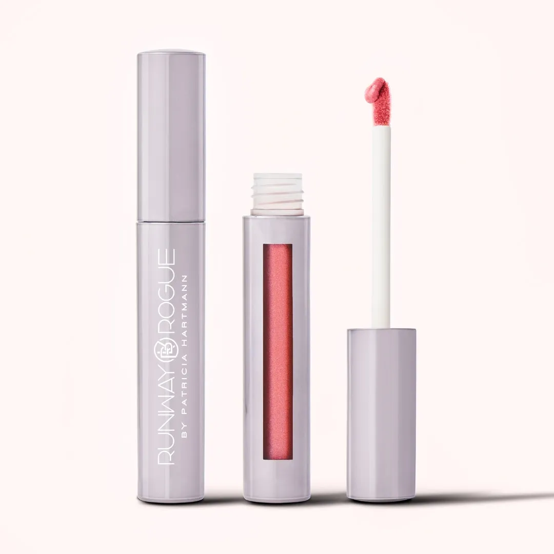 Starlet | A Coral Pink With Gold And Silver Shimmer Liquid Lipstick