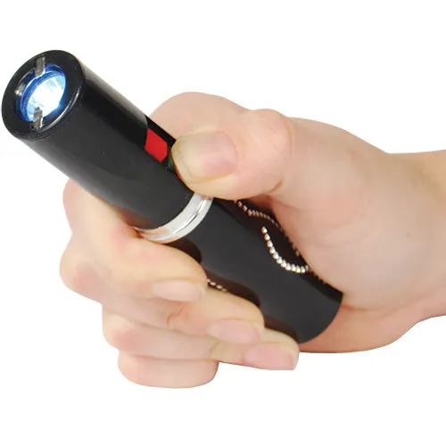 Stun Master 25,000,000 Volt Rechargeable Lipstick Stun Gun With Flashlight