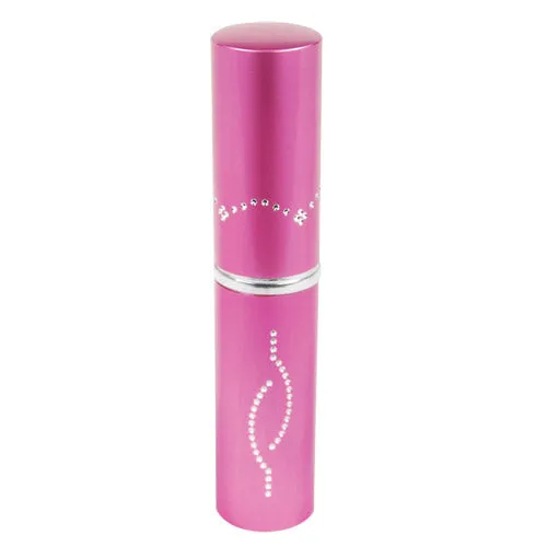 Stun Master 25,000,000 Volt Rechargeable Lipstick Stun Gun With Flashlight