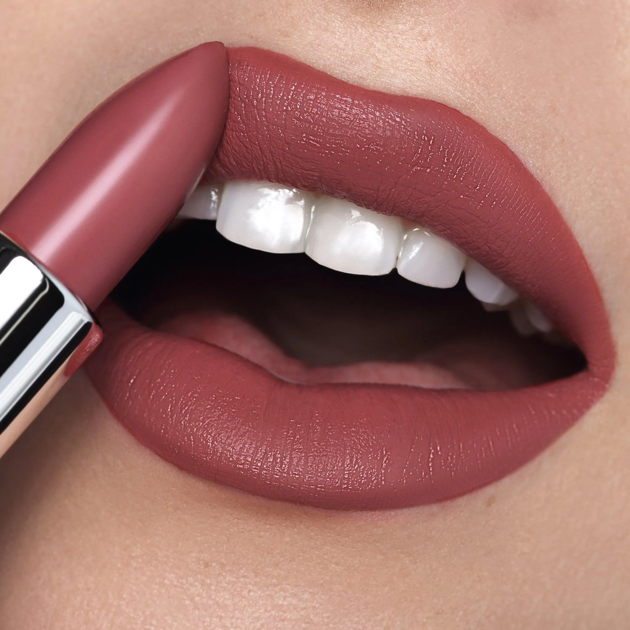 Work The Crowd | A Soft Berry Nude Matte Lipstick